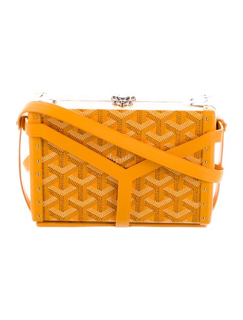 goyard minaudiere trunk bag|goyard mini trunk clutch.